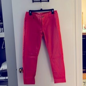 Maurice’s color jeggings super light weight and comfy can roll up into capris